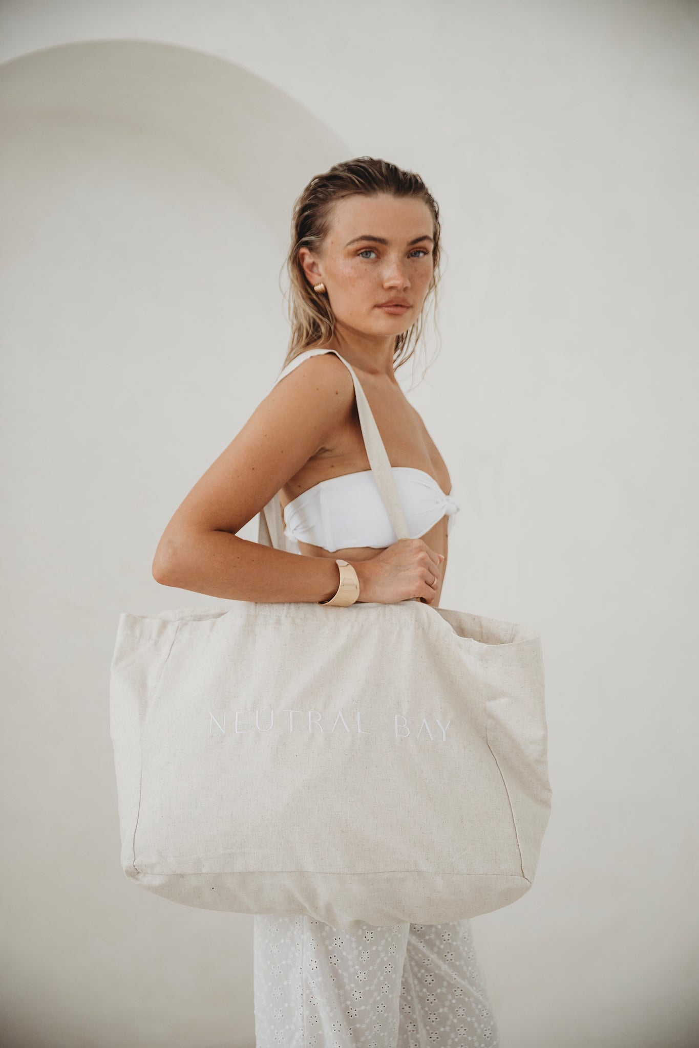 NEUTRAL BAY TOTE BAG | OATMEAL